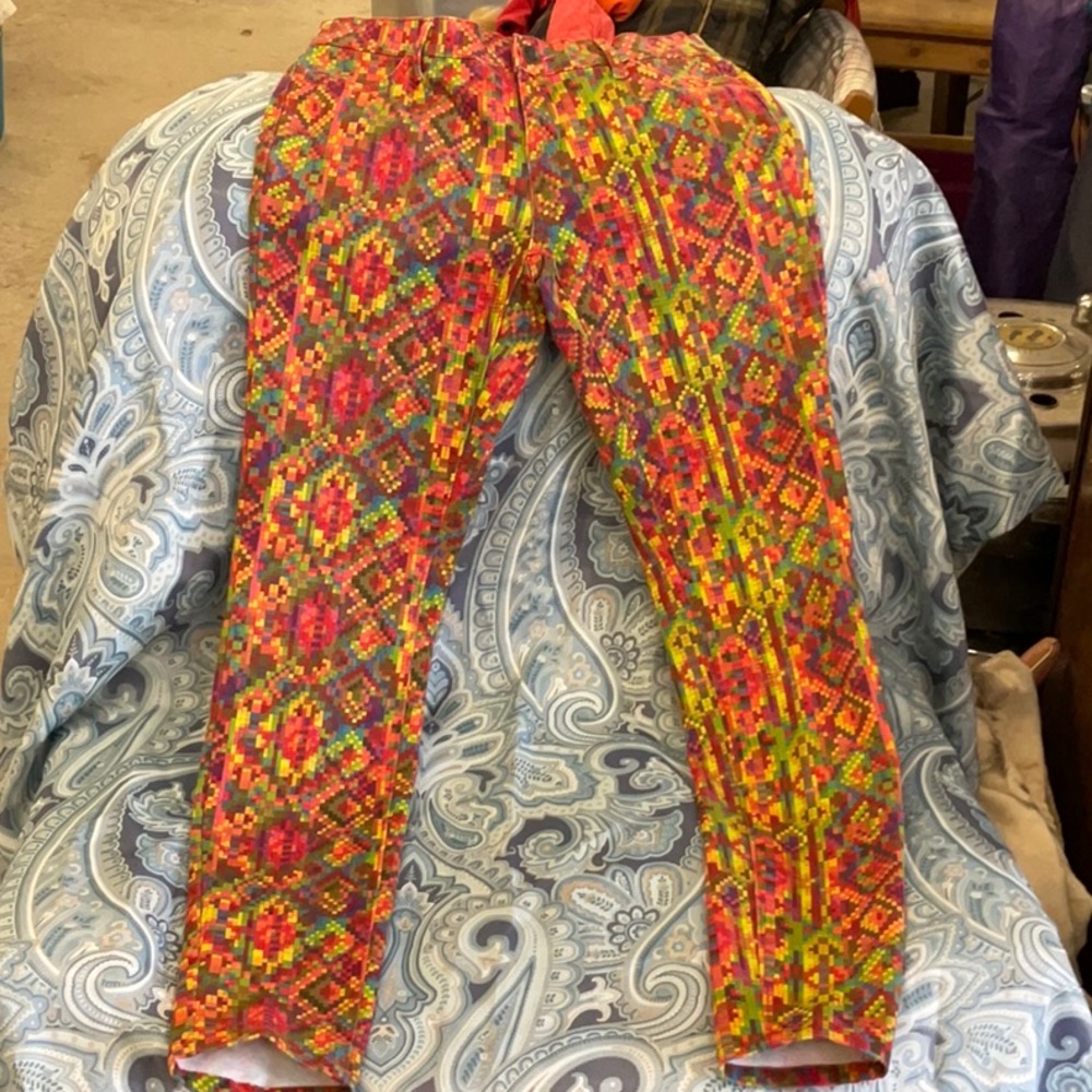 Born to Rule pants. Straight leg